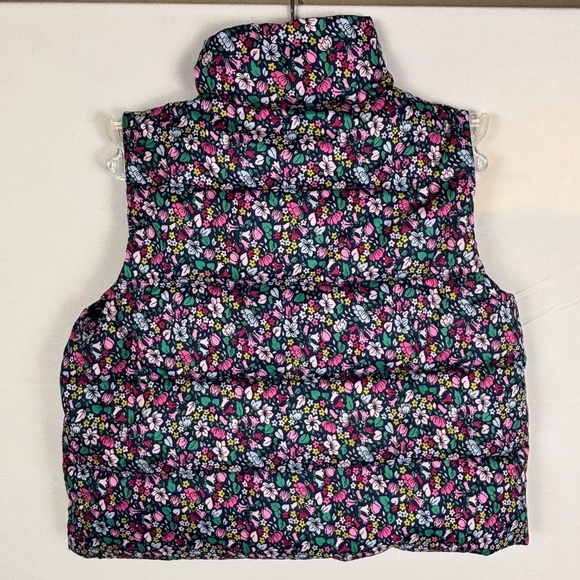 Crewcuts J Crew Marshmallow Puffer Vest Girls Sz XS Age 4 Lightweight Outdoors - Picture 2 of 5
